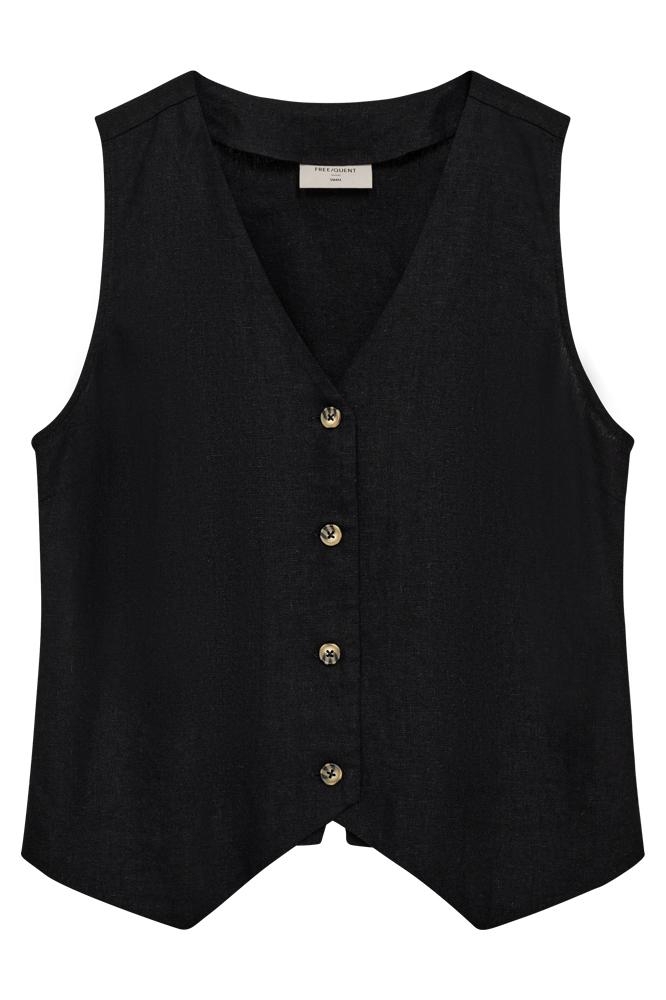 FQLAVA WAISTCOAT 206284 BLACK